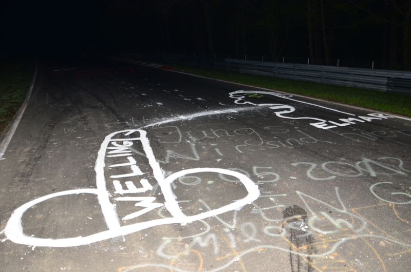 Illustration for article titled 24Hrs Of The Nurburgring: A Fiesta ST, A Trunk Load Of Beer, And Rain!